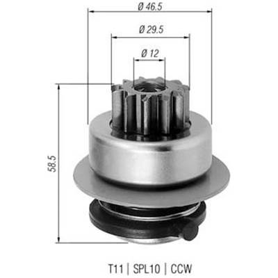 Pastorok żtartéra MAGNETI MARELLI 940113020260