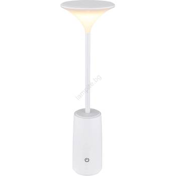 GLOBO 21020W - LED Димируема настолна лампа QUIRIN LED/1, 2W/3, 7V 3000K бял (GL7993)