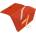 Herlitz Папка Herlitz easy orga to go GREEN orange PP A4 с отделения 11411279 (11411279)