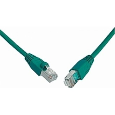 Solarix 28450709 patch CAT5E SFTP PVC, 7m, zelený