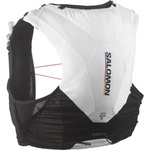 Salomon Раница за трейл бягане Salomon ADV Skin 5 Race Flag Trail running backpack - Black / White (502-9539-0112)