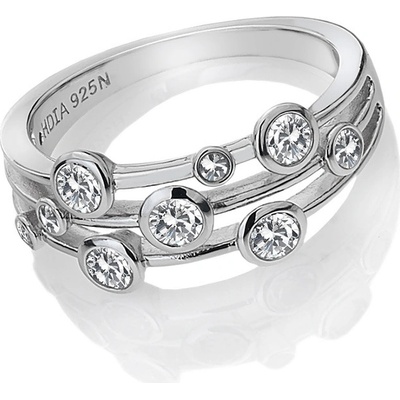 Hot Diamonds Stříbrný prsten Willow DR207 K