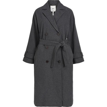 OBJECT Палто Object Keily coat - Grey (Dark Grey Melange)