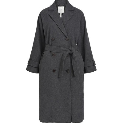 OBJECT Палто Object Keily coat - Grey (Dark Grey Melange)