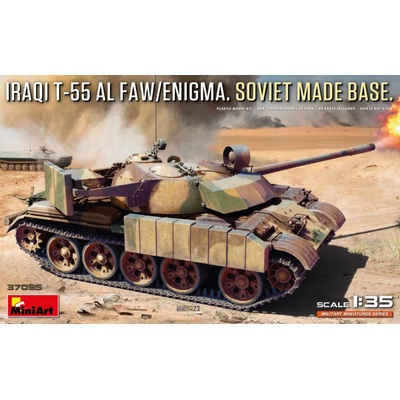 Made MiniArt Iraqui T-55 Al Faw/Enigma Soviet Base 1:35