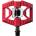 Crankbrothers Педали с автомат Crankbrothers Double Shot 1 Hybrid-Pedal Clipless pedals - Red / Black - размер One Size (860-4758-0311)