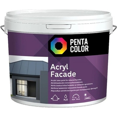 Pentacolor Acryl Facade 10 l biela