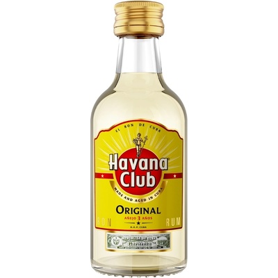 Havana Club Anejo Mini 3y 40% 0,05 l (holá láhev)