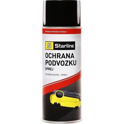 Starline Ochrana podvozku, sprej čierny 400ml