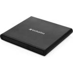 Verbatim Mobile DVD ReWriter USB 2.0 Black (Light Version) (53504) - mypc