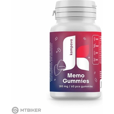 Kompava Memo Gummies180 mg 60 ks cukríkov