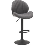 Bogdan Furniture Europe Бар стол Н-130 сиво/черно