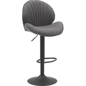 Bogdan Furniture Europe Бар стол Н-130 сиво/черно