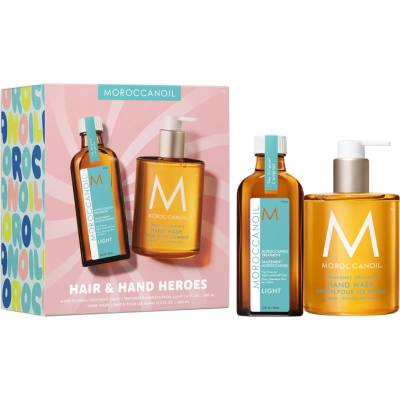 Moroccanoil Комплект с терапия за коса Moroccanoil Treatment Light + ПОДАРЪК течен сапун за ръце (MRCFMCMP26SUMMERB)