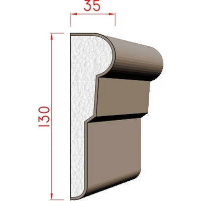 Dekora-Stuck Šambrána 130x35mm 311030