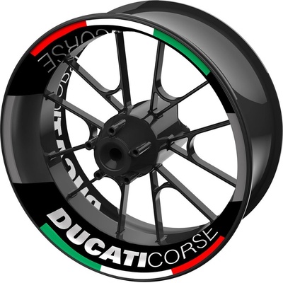 SEFIS dvojdielne polepy na kolesá DUCATI CORSE