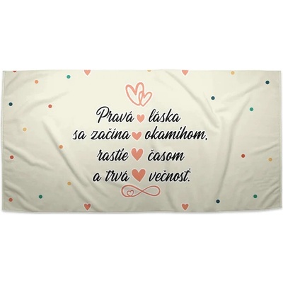 Sablio Uterák Pravá láska 30 x 50 cm