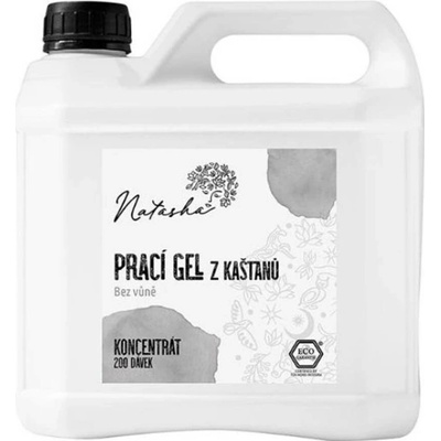 Natasha Prací gel z kaštanů bez vůně koncentrát 3 l
