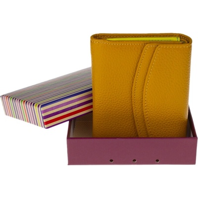 NovaKabelka D8580 Giallo dámska kožená peňaženka žltá