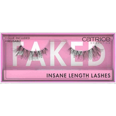 Catrice Faked umelé mihalnice s lepidlom Insane Length 2 ks