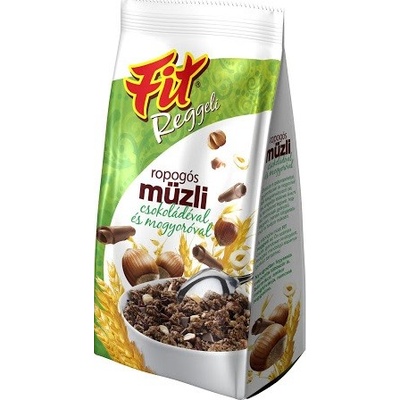Fit Chrumkavé müsli s čokoládou a lieskovým orechom 200g