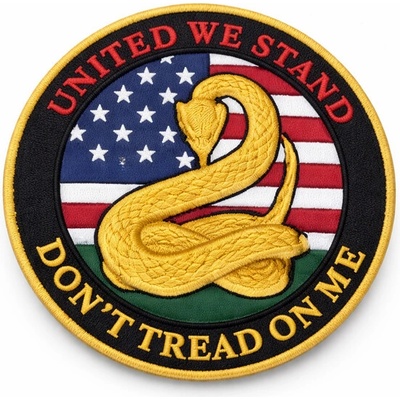 WARAGOD United We Stand Don´t Tread On Me nášivka