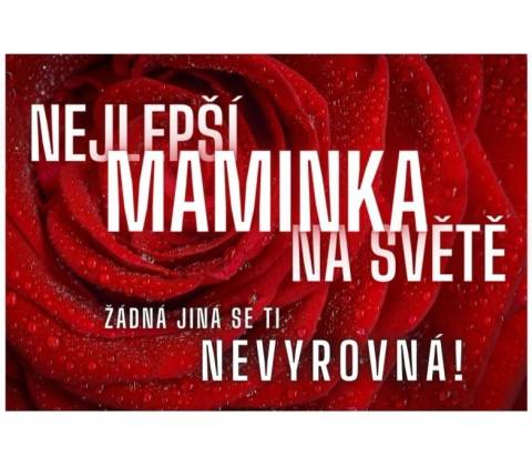Kartička pro maminku