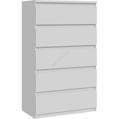 FORTE Комод с чекмеджета mao бял (fr0043)