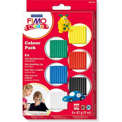 Fimo Modelovacia hmota 6x42 g Kids Color Pack 6 základných farieb