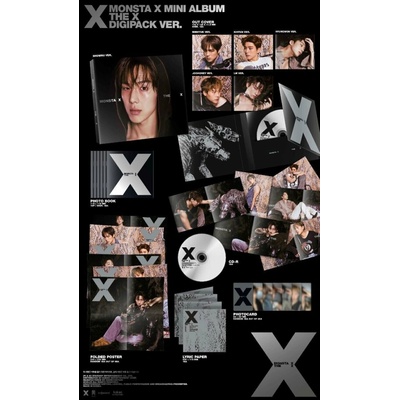 Monsta X: The X (Digipack Version) CD