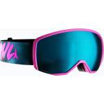 Alpina Детска скиорска маска Atomic Revent S Flash Jr graphic/pink/blue flash