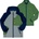 Kamik Детско 3-в-1 яке Kamik Kid's Silas Waterproof jacket - Silver / Midnight - размер 128 (EU) (703-5363-0513)