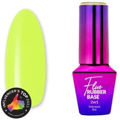 Molly Rubber báza Fluo 2v1 Cool Swirl 10 g