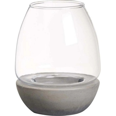 Bolsius Svícen Sparkle light, nerozbitný čirý plast, 100x120mm