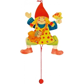 Image 1 of Goki Детска фигурка Goki - Подскачащо момиче (53003)