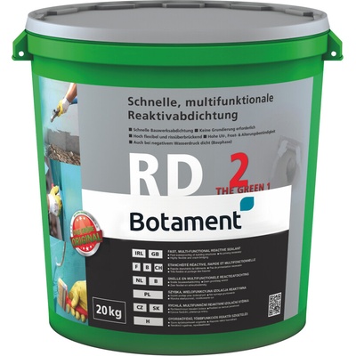 Botament RD 2 The Green 1 - rýchla, multifunkčná izolačná stierka hmotnost: 20 kg