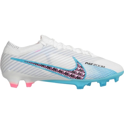 Nike ZOOM MERCURIAL VAPOR 15 ELITE FG Biela Čierna Svetlomodrá Ružová