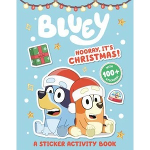 Bluey: Hooray, It's Christmas! : A Sticker & Activity Book | Penguin Young Readers Licenses (ISBN: 9780593384176)