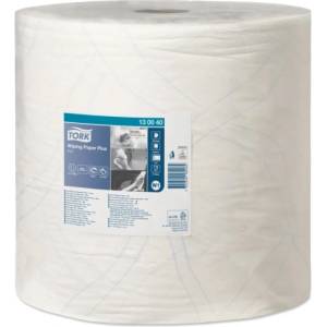 Tork Индустриална хартиена кърпа Tork Advanced 420 голяма ролка ширина 37 см бяла - 1 бр