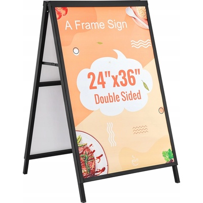 Reklamní Tabule / Stojan na plakát oboustranný 101 x 61,3 cm