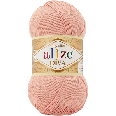 Alize příze Diva 363 světlá starorůžová
