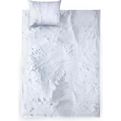 Foonka Спално бельо Hayka сняг единично 150 x 200 см (150x200/70x80-SN)