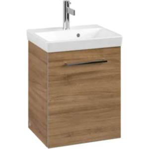 Villeroy & Boch Avento - Шкафче за умивалник, 43x51x35 см, 1 врата, Oak Kansas A88701RH (A88701RH)