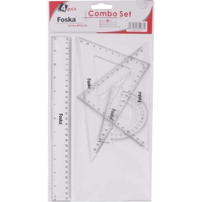 Foska Чертожен комплект, 4 части, 30 cm (1030160006)