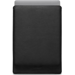 WOOLnut Leather Sleeve for 15-inch MacBook Air - Black (k-WN-MBA15-S-2243-BK)