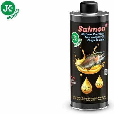JK Animals Lososový olej pro psa a kočku 250 ml