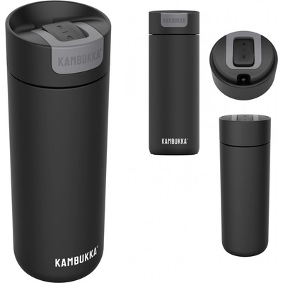 Kambukka Olympus Matte Black Termohrnek 500 ml