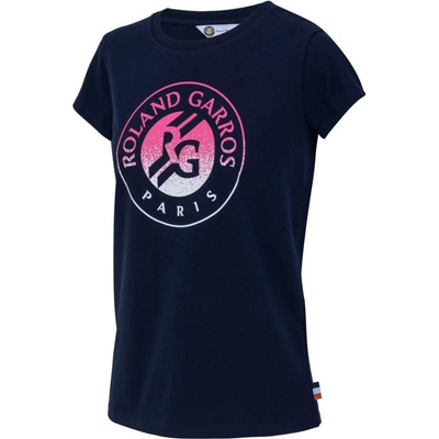 Roland Garros Big Logo 2024 T-Shirt Modrý