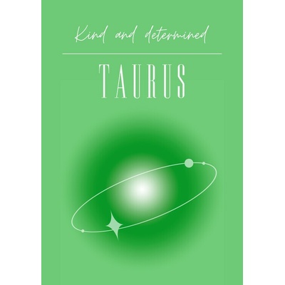 Plagát, Obraz - Taurus Zodiac Sign, Amelie, 30 × 40 cm