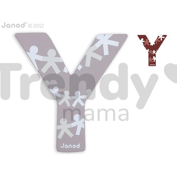 Janod drevené písmeno Y ABCDeco
